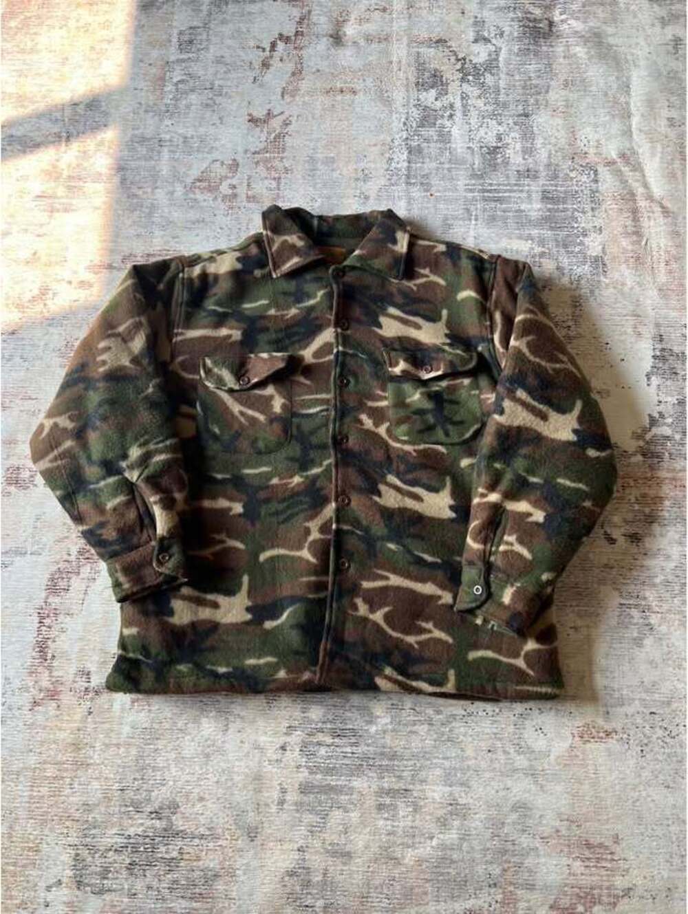 Camo jacket large
